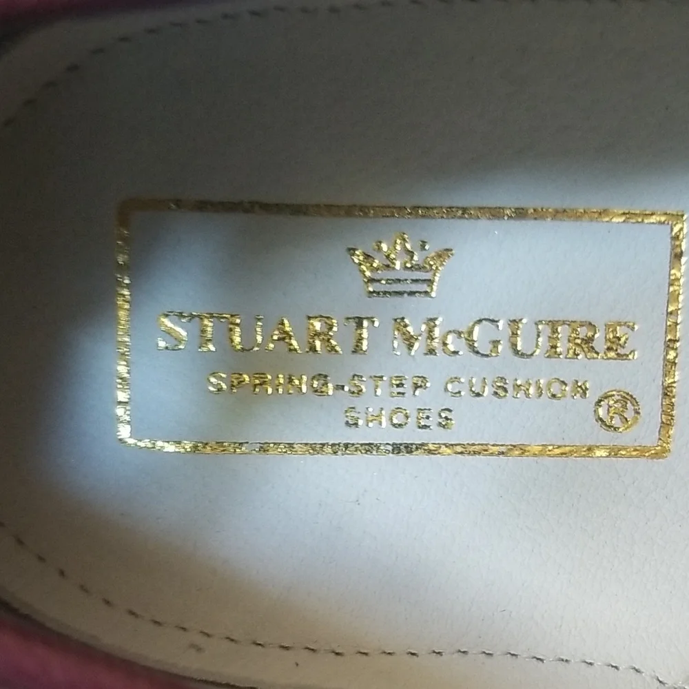 Stuart McGuire Spring-Step Brown Cushion Shoes 10.5D